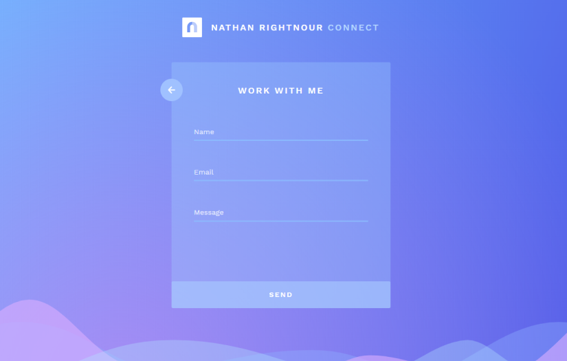 Promo-site of famous music producer and businessman screenshot 1